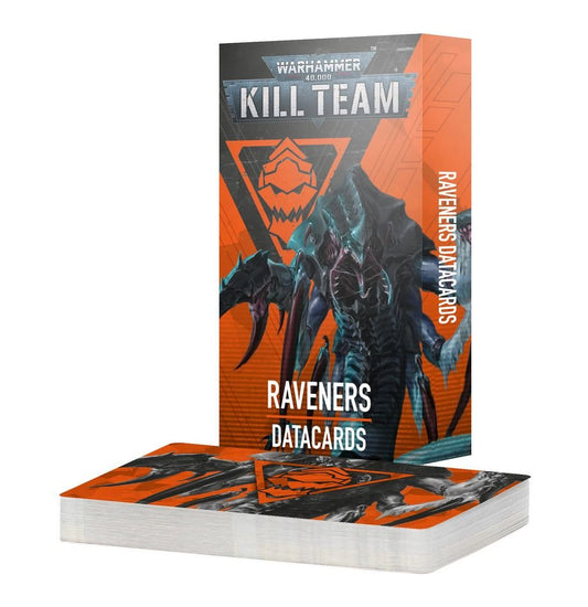 WARHAMMER 40K : KILL TEAM  - Kill Team Raveners Datacards