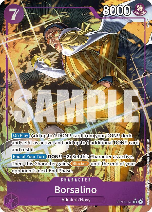 Borsalino (Alternate Art) - The Time of Battle