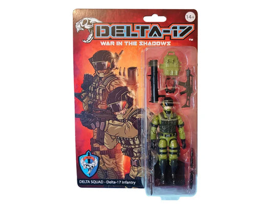 Delta-17: War in the Shadows Delta Squad A Infantry Action Figure