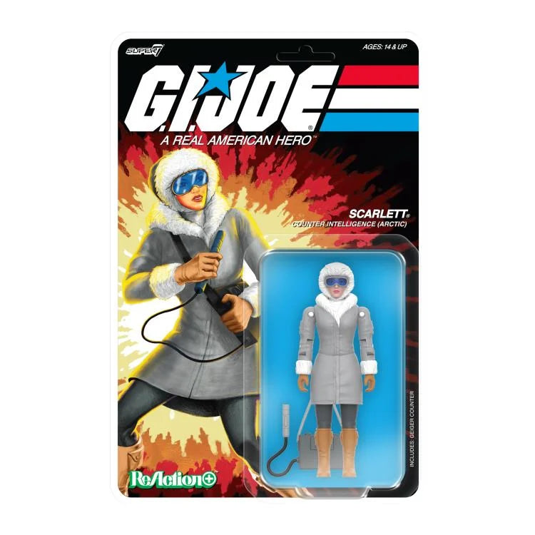 G.I. Joe ReAction+ Scarlett (Arctic) Action Figure