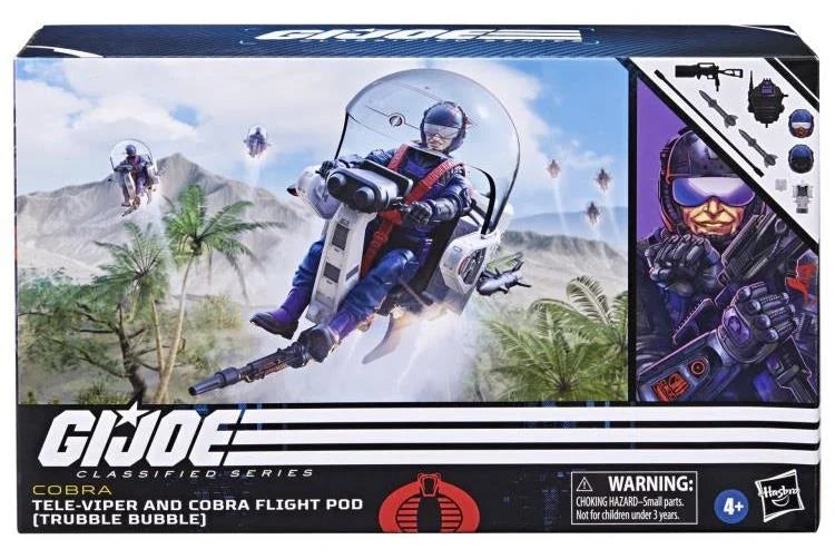 G.I. Joe - Classified Series - Tele-Viper & Cobra Flight Pod (Trubble Bubble)