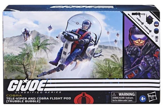 G.I. Joe - Classified Series - Tele-Viper & Cobra Flight Pod (Trubble Bubble)