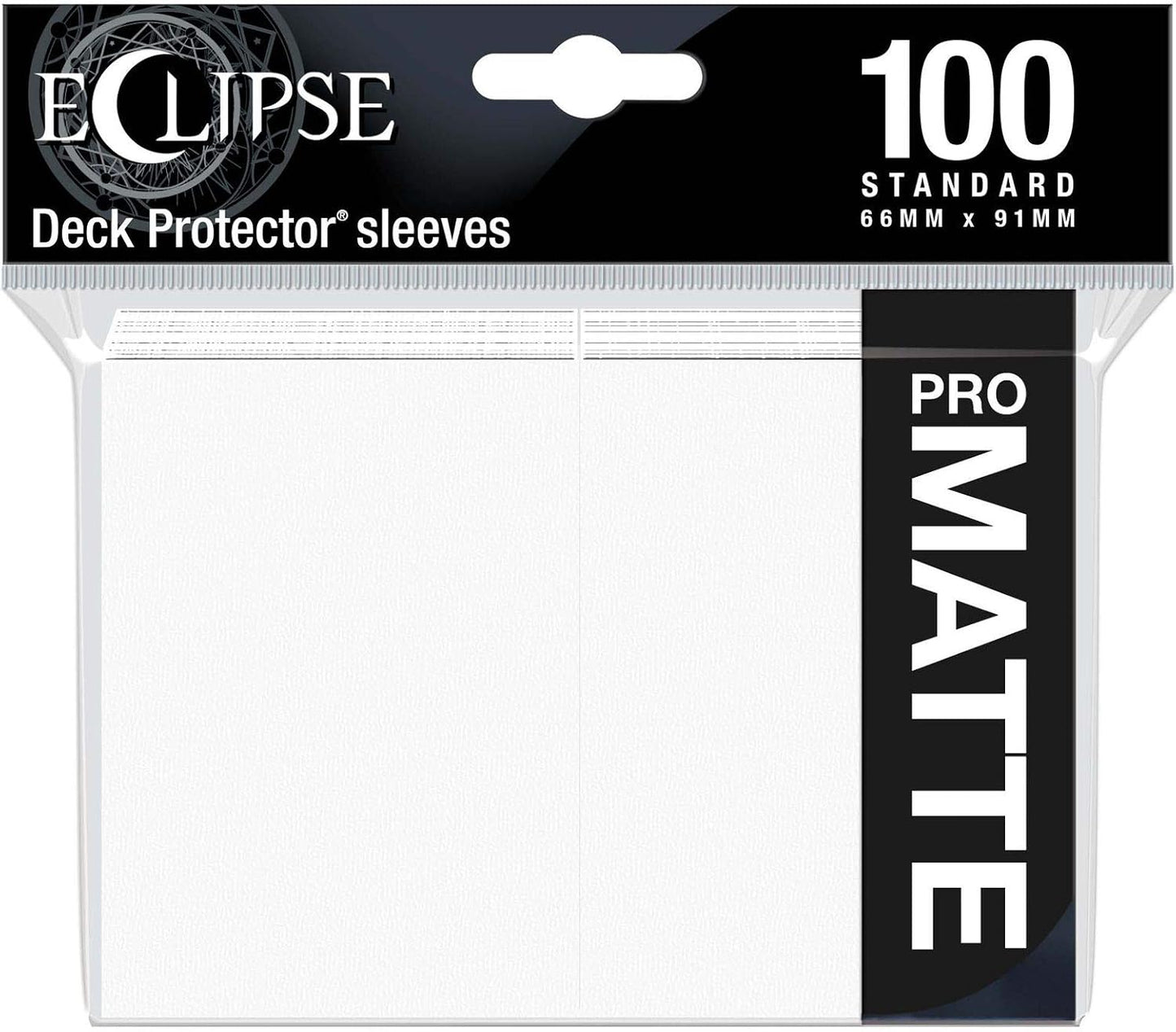 Ultra Pro Sleeves: Arctic White - Eclipse PRO-Matte (100ct)