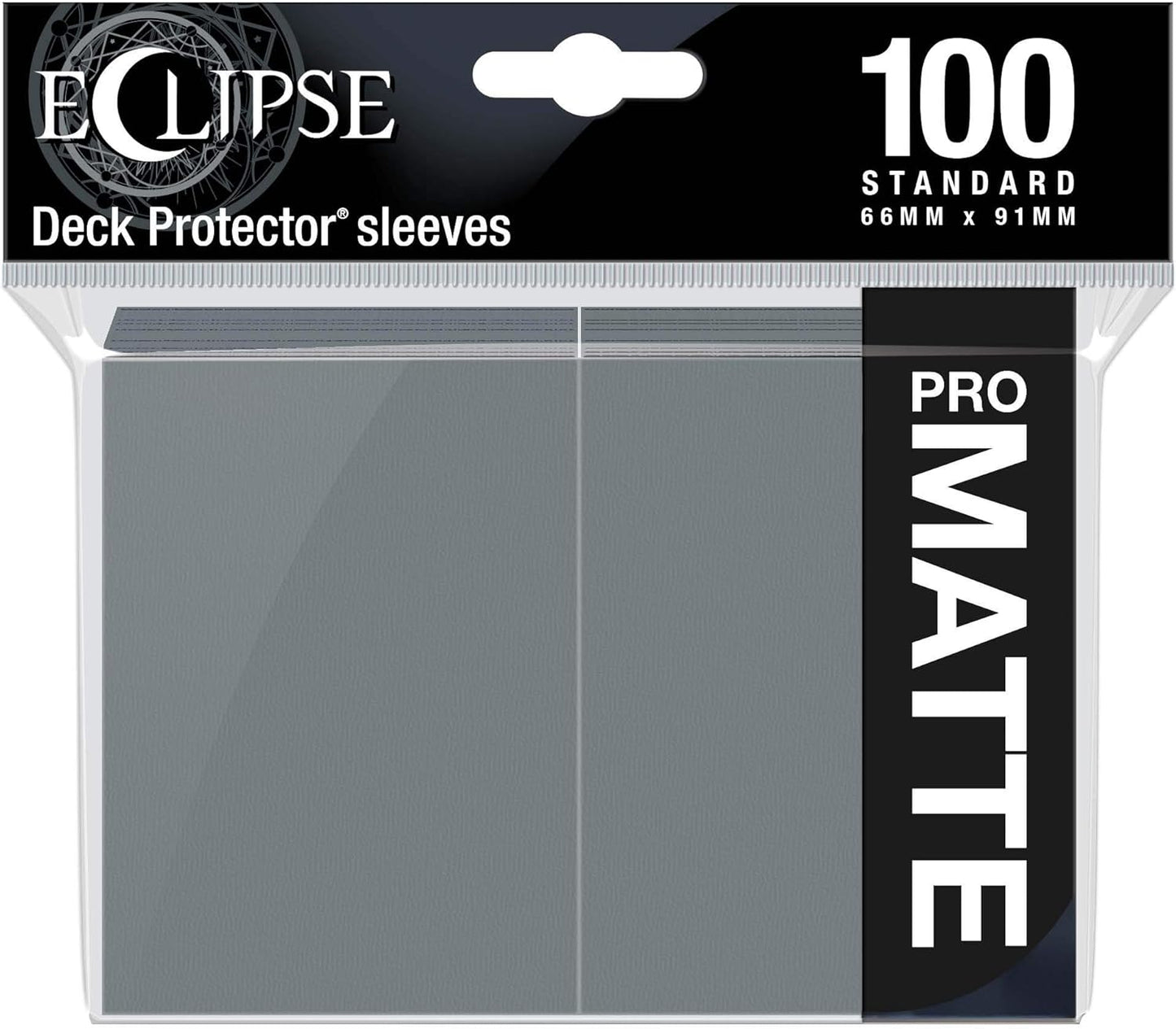 Ultra Pro Sleeves: Smoke Grey - Eclipse PRO-Matte (100ct)