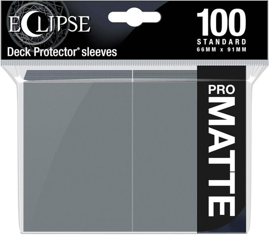 Ultra Pro Sleeves: Smoke Grey - Eclipse PRO-Matte (100ct)