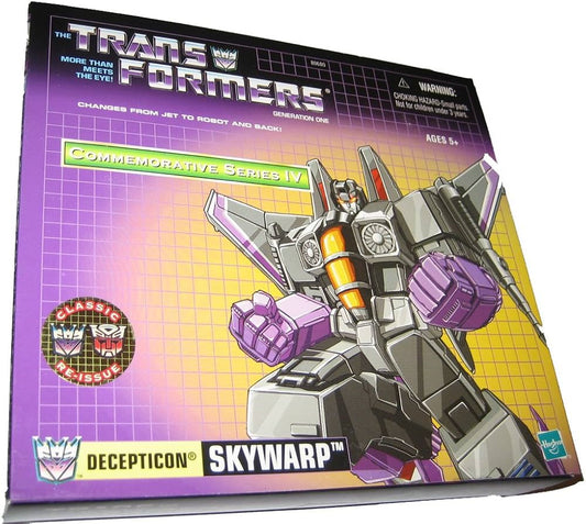 Transformers G1 Commemorative Series IV Skywarp