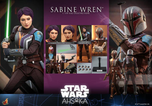 Sabine Wren Sixth Scale Figure - Ahsoka - Star Wars (Hot Toys)