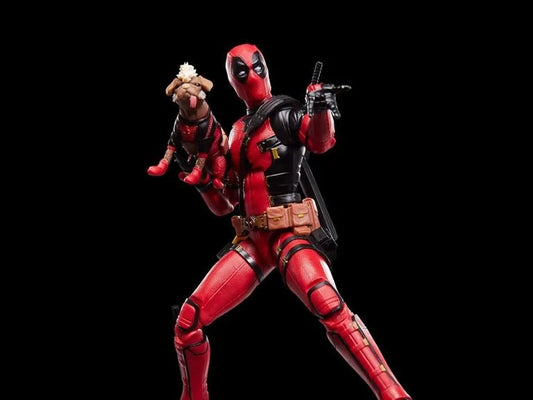 Deadpool & Wolverine Marvel Legends Deluxe Deadpool Action Figure with Dogpool