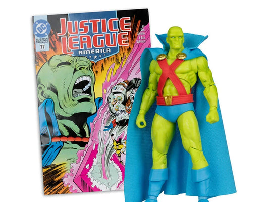 Justice League America #77 Page Punchers Martian Manhunter 7" Action Figure with Comic