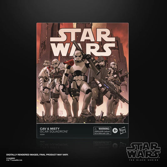 Star Wars: The Black Series Cav and Misty (SCAR Squadron) Exclusive Action Figure Set