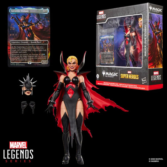 Marvel Legends Malice (Sue Storm) Action Figure with Exclusive Magic: The Gathering Card