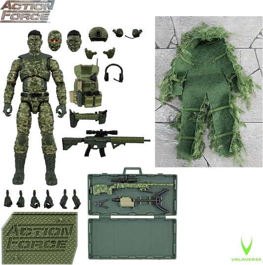 Valaverse Action Force Series 4: Blowback (Deluxe Sniper Kit)