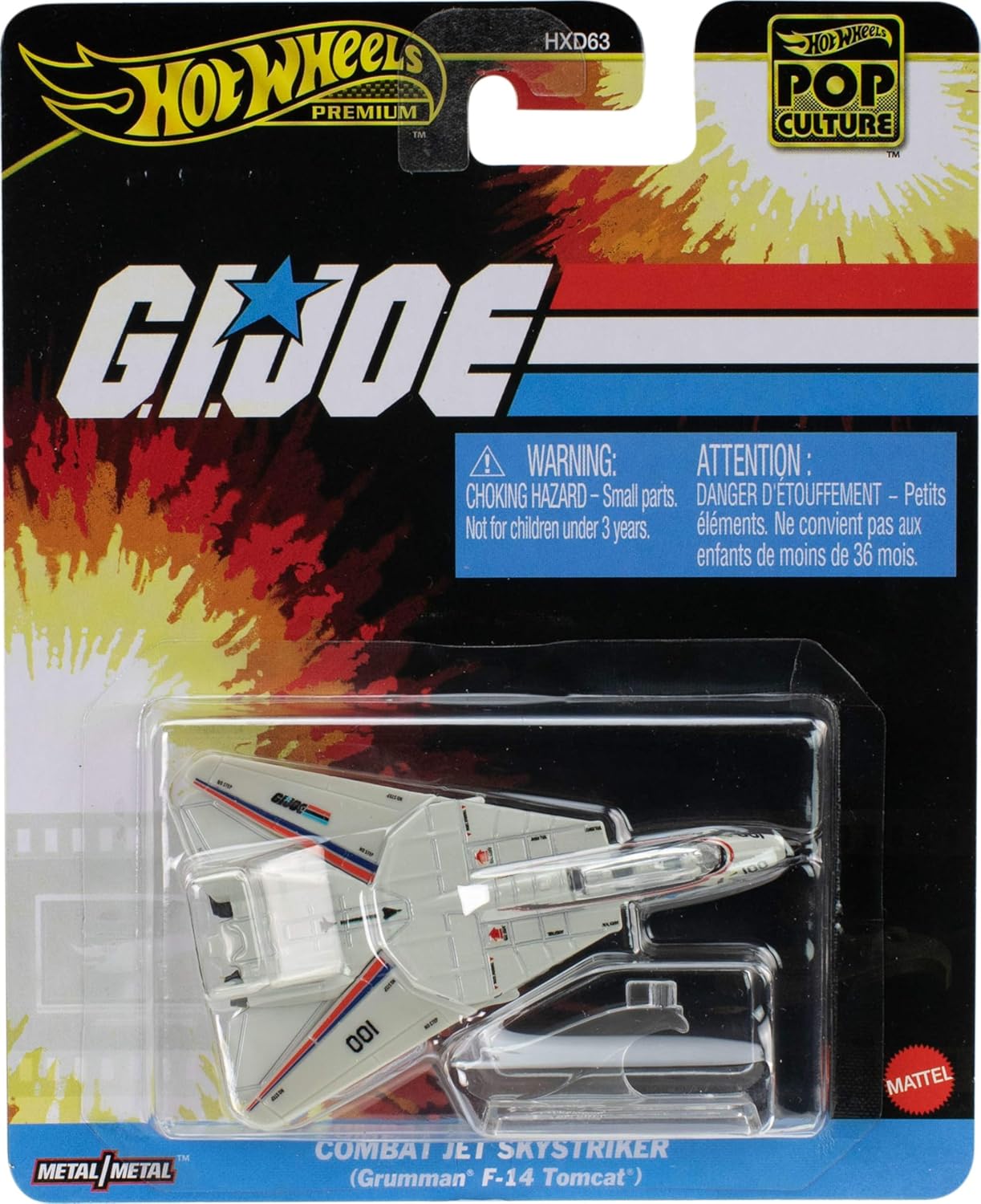 Hot Wheels Premium POP Culture G.I.Joe Combat Jet Skystriker