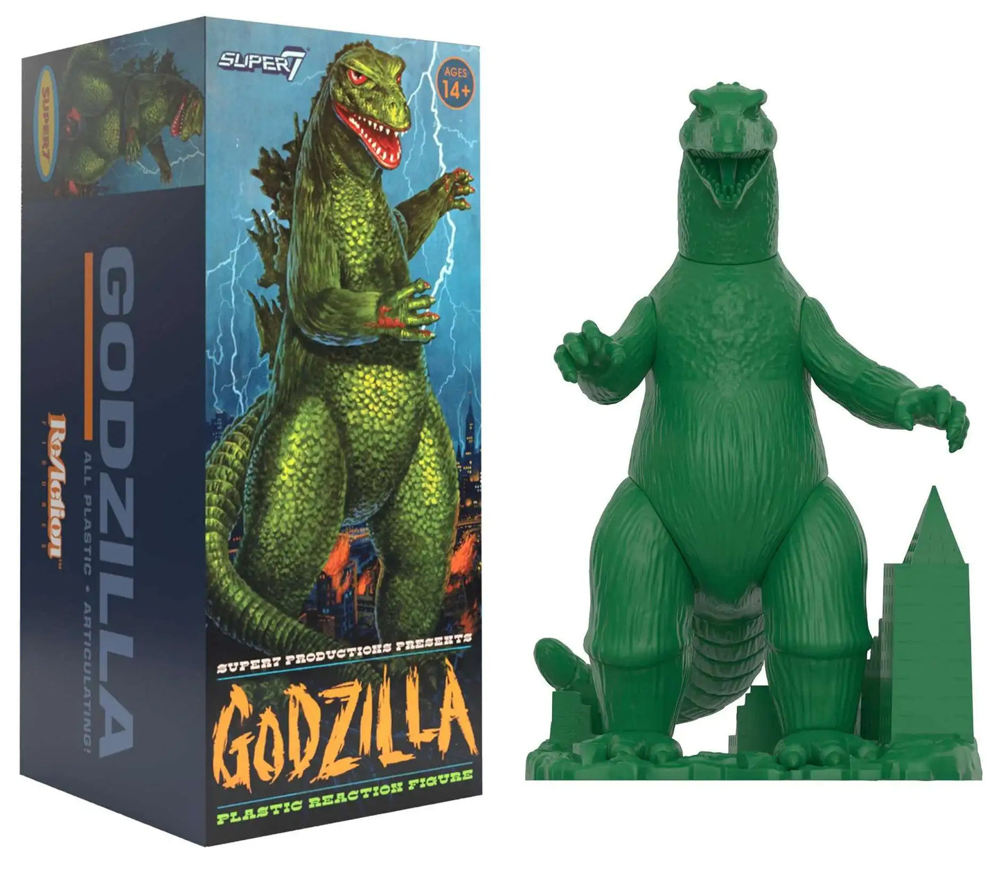 TOHO REACTION FIGURES - GODZILLA (MODEL KIT IN BOX)