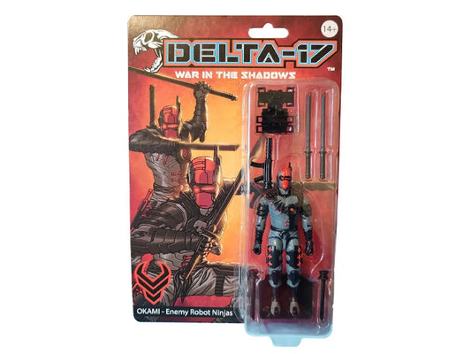 Delta-17: War in the Shadows Dark Shadows Okami Action Figure