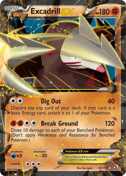 Excadrill EX - Legendary Treasures