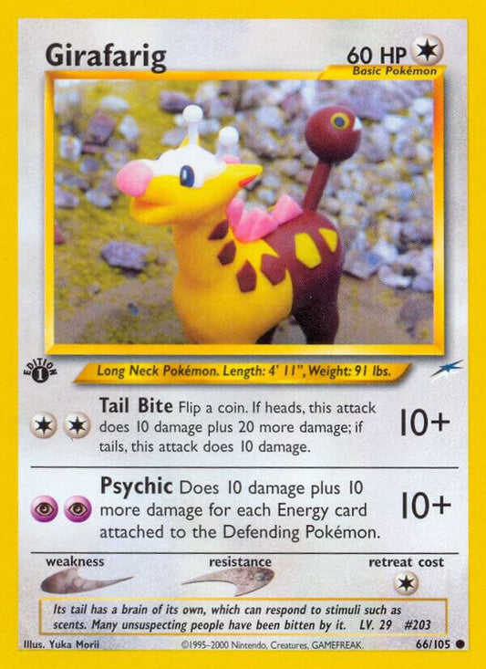 Girafarig - Neo Destiny 1st edition