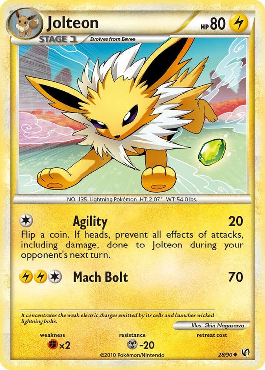 Jolteon - Undaunted reverse