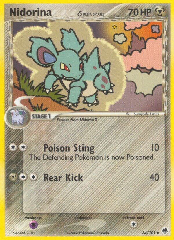 Nidorina (Delta Species) - Dragon Frontiers