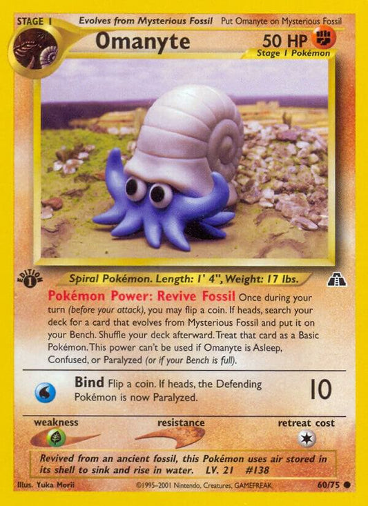 Omanyte - Neo Discovery
