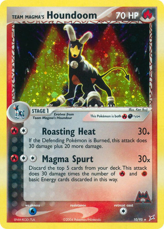 Team Magma's Houndoom - 10/95 - Team Magma vs Team Aqua