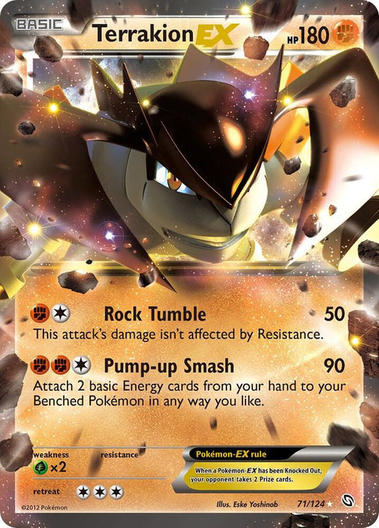 Terrakion EX - Dragons Exalted