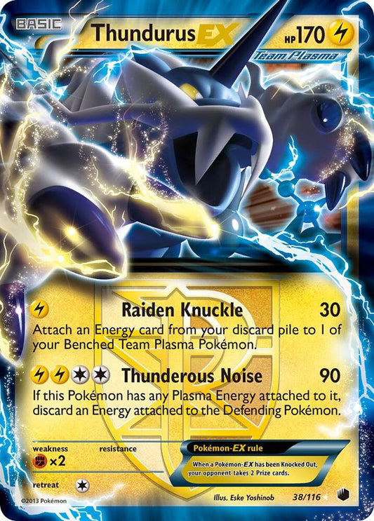 Thundurus EX (Team Plasma) - Plasma Freeze