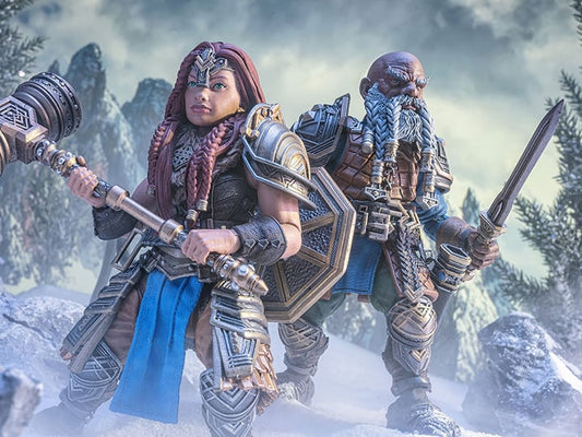 Mythic Legions: Rising Sons Exiles From Under the Mountain Action Figure Two-Pack