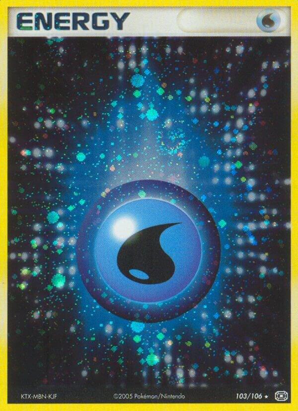 Water Energy - EX Emerald (EM)