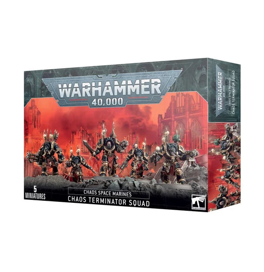 Warhammer 40000 Chaos Space Marines - Chaos Terminator Squad