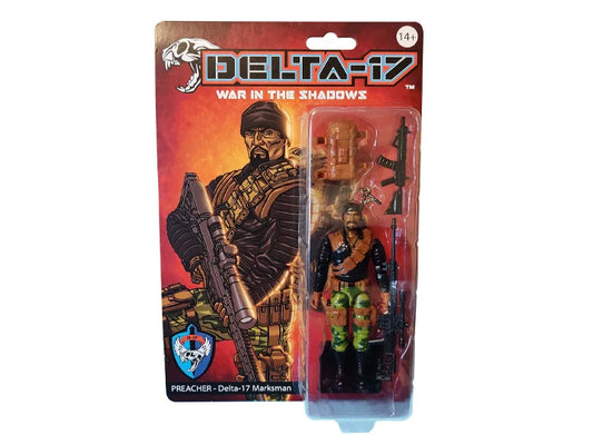 Delta-17: War in the Shadows Preacher Action Figure