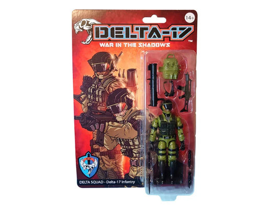 Delta-17: War in the Shadows Delta Squad B Infantry Action Figure