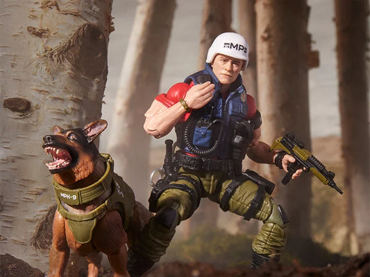 Hasbro Collectibles - G.I. Joe - Classified Series - #157, Christopher "Law" Lavigne & Order Action Figure & Dog