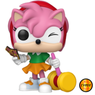 Funko- Sonic 'Amy with Cards (Chase)