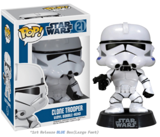 Funko POP! Clone Trooper Blue Box