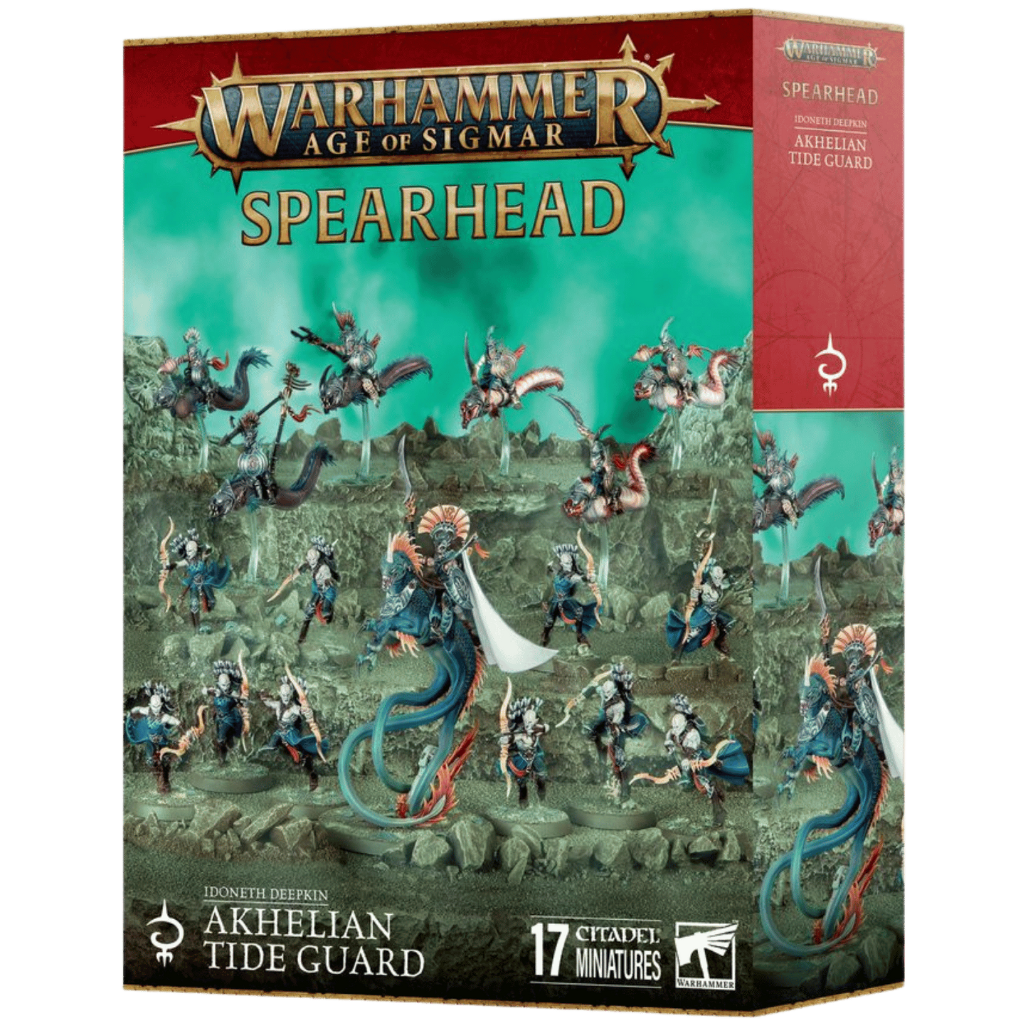 Warhammer Age of Sigmar: Spearhead - Idoneth Deepkin - Akhelian Tide Guard