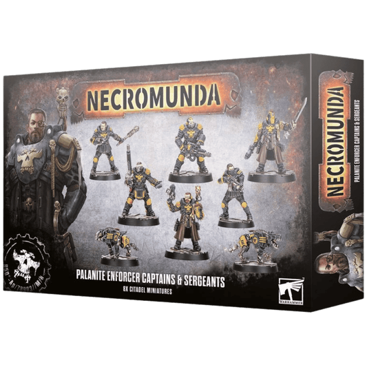 Necromunda: Palanite Enforcer Captains & Sergeants