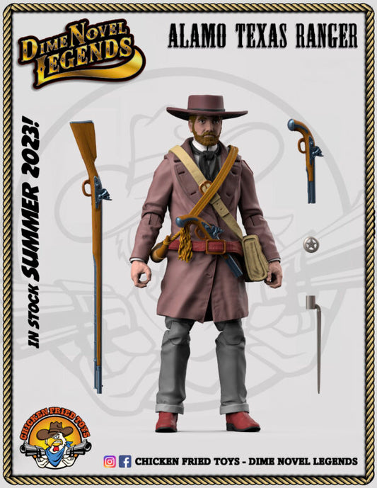 Dime Novel Legends – Texas Ranger – Alamo