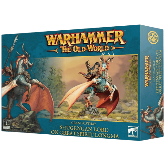 Warhammer: The Old World - Grand Cathay - Shugengan Lord on Great Spirit Longma