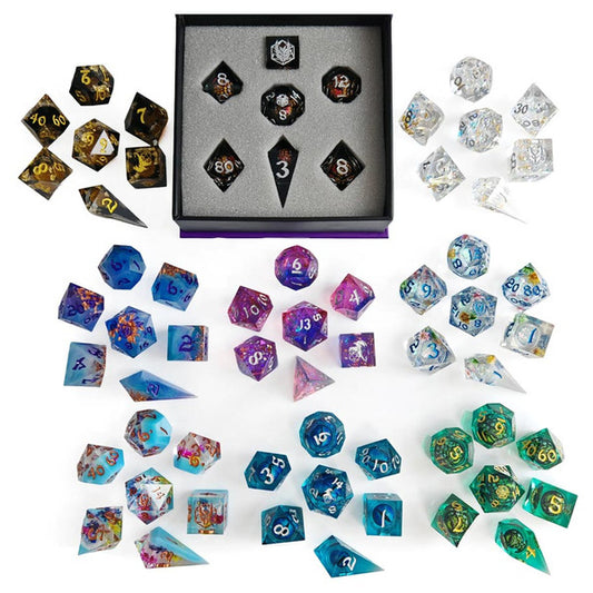 7-Set Mystery Sharp Edge Resin