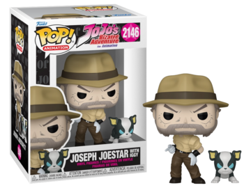 Funko POP! Jo Jo's Bizarre Adventure Joseph Joestar with Iggy