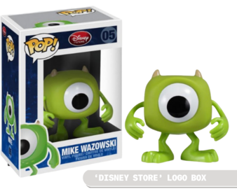 Mike Wazowski 'DISNEY STORE' Logo Box (RED)