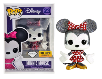 FUNKO POP! Minnie Mouse Diamond Hot Topic Exclusive