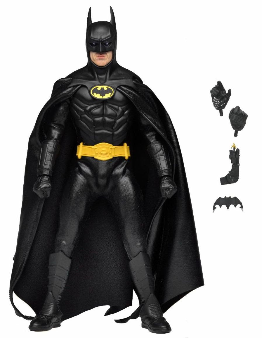 NECA BATMAN 1989 CLOTHED ACTION FIGURE 8" MICHAEL KEATON