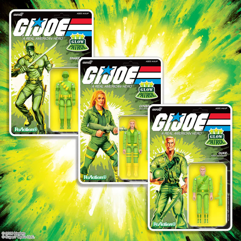 GI Joe Reaction + Glow Patrol - Duke