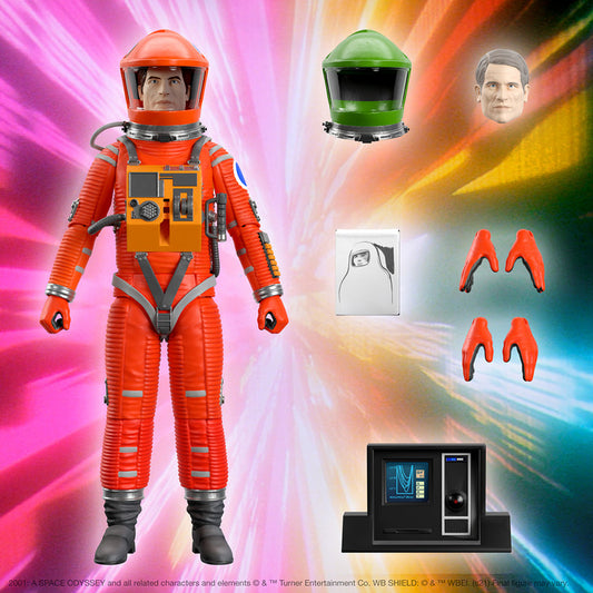 Super7 Ultimates 2001 A Space Odyssey Dr. Dave Bowman Action Figure