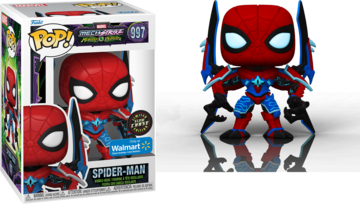 Funko POP! Spider-Man (Glow | Marvel Mech Strike Monster Hunters)