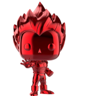 FUNKO POP! Dragon Ball Z Summer (Shared) Exclusive - 2019 (Hot Topic) Super Saiyan Vegeta (Red Chrome)