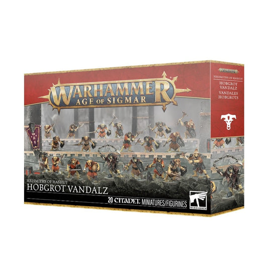 WARHAMMER : AGE OF SIGMAR  -  HELSMITHS OF HASHUT  -  HOBGROT VANDALZ