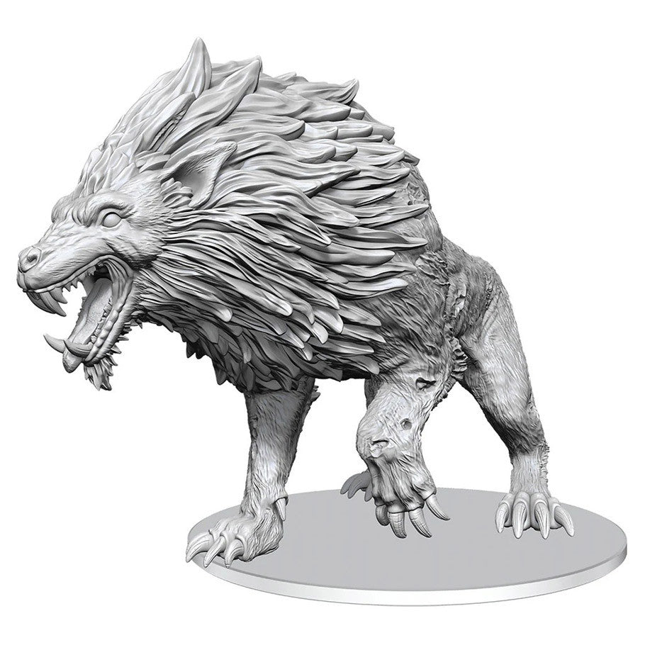 D&D: Nolzur's Marvelous Minis: Dire Worg (Unpainted)